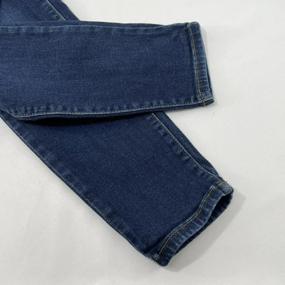 Judy Blue Skinny Slim Jeans Women Size 9/29 Fade Wash Distressed Moto Biker Rock - Picture 7 of 12